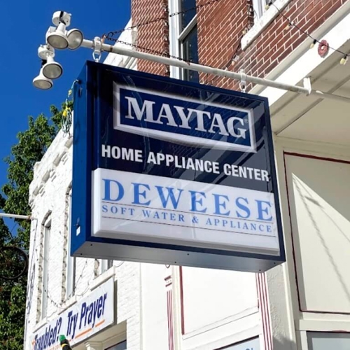 Custom building sign